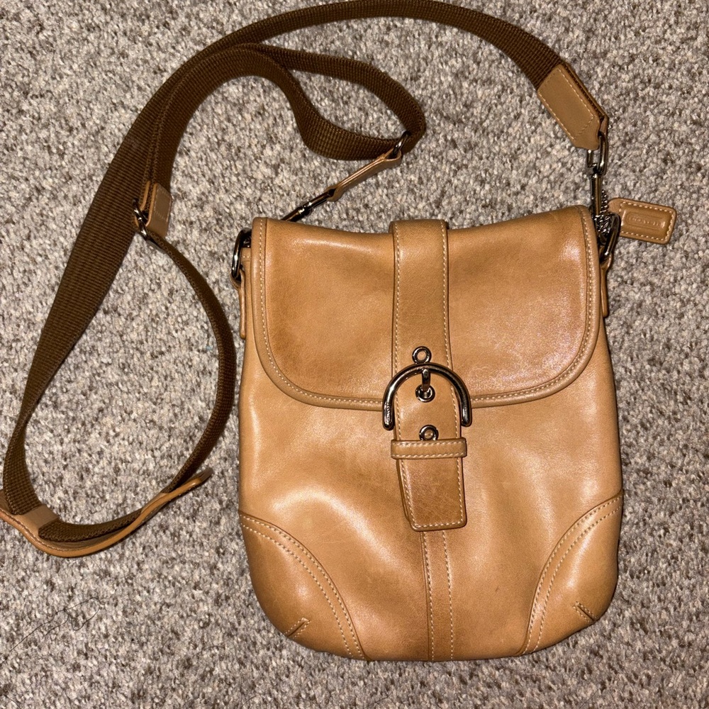 Coach Leather Crossbody Bag